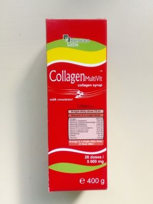 Колаген течен 400 грама + мултивитамини  26 дози по 5 000 мг колаген